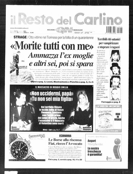 Il Resto del Carlino : giornale dell'Emilia